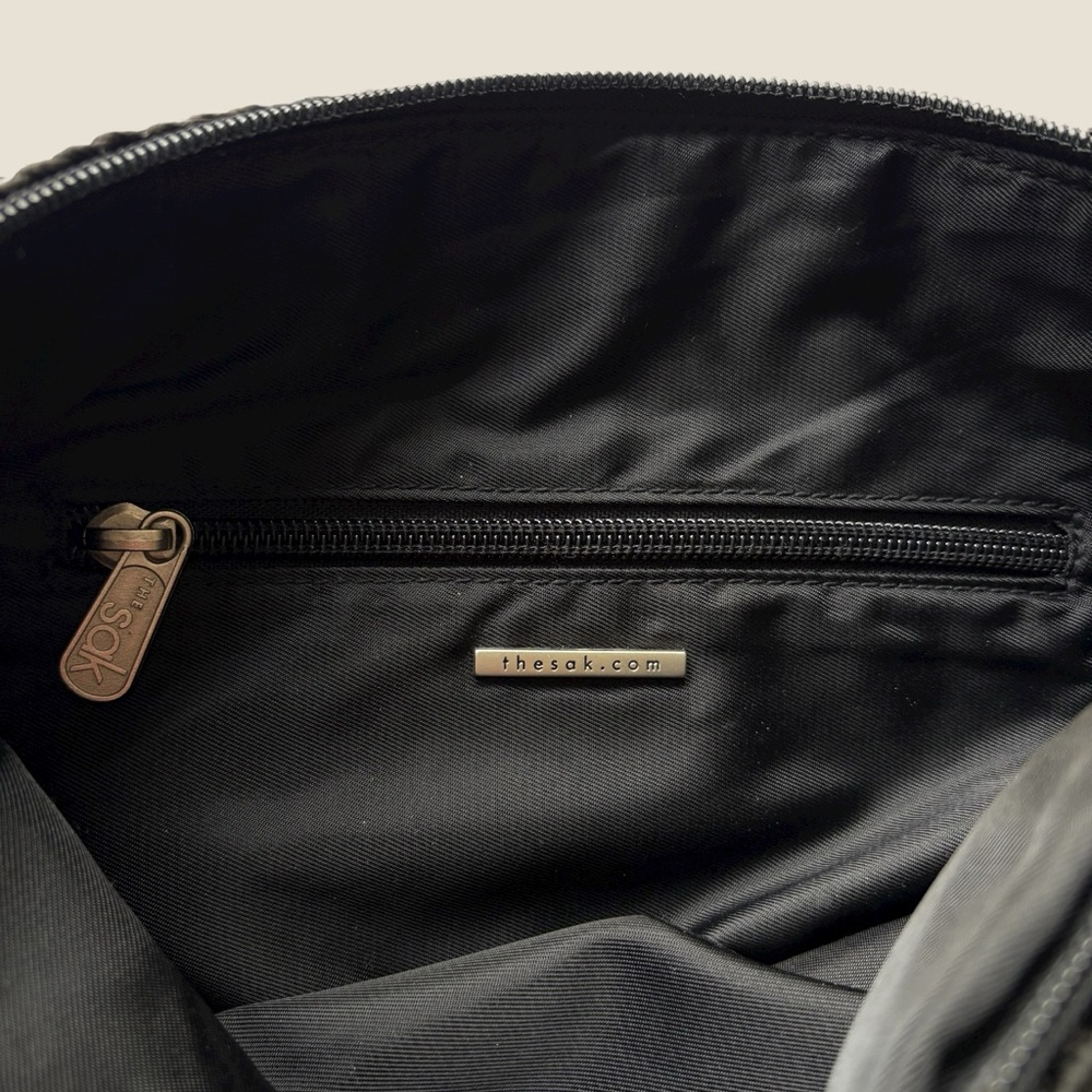 The Sak Black Crochet Shoulder Purse - Picture 6 of 7